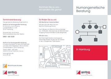 Humangenetische Beratung in  Hamburg - Endokrinologikum