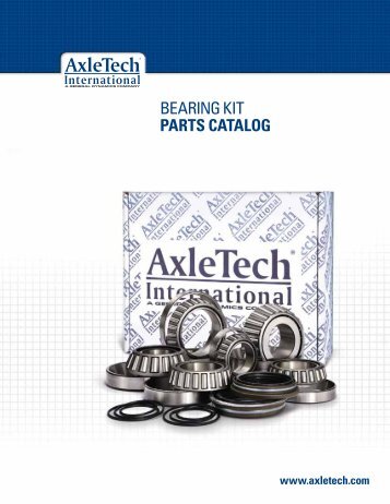 BEARING KIT PARTS CATALOG - AxleTech International