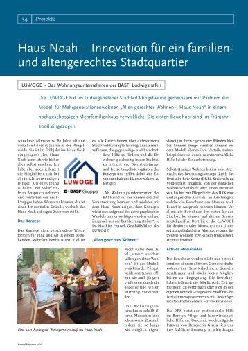 Haus Noah – Innovation für ein familien- und altengerechtes ...