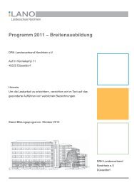 Programm 2011 – Breitenausbildung - Das Deutsche Rote Kreuz