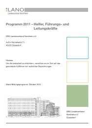 Programm 2011 - Das Deutsche Rote Kreuz