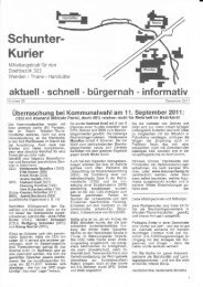 Schunter- Kurier - Heidemarie Mundlos