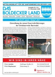 Gemeinde Weyhausen - Samtgemeinde Boldecker Land