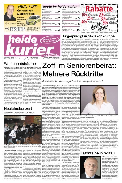 Zoff im Seniorenbeirat: Mehrere Rücktritte - Heide Kurier