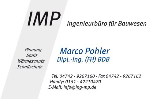 IMP Ingenieurbüro für Bauwesen