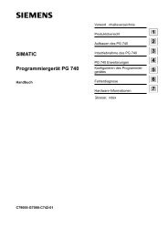 SIMATIC Programmiergerät PG 740 Handbuch - Elektro-Meister ...