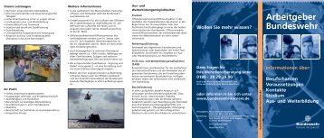 Flyer Arbeitgeber Bundeswehr.qxd - ENERGY.de