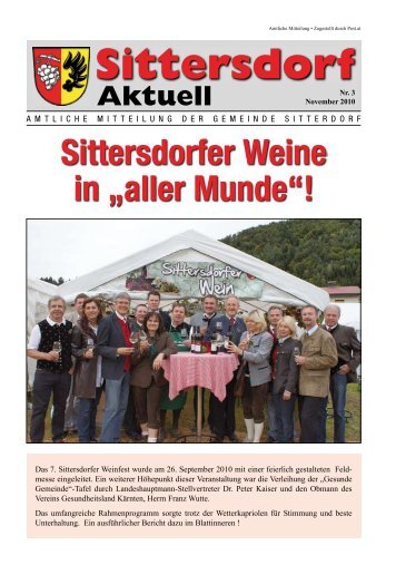 Candle Light Dinner Exquisiter Fischabend ... - Gemeinde Sittersdorf