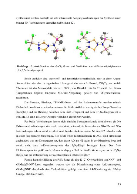 Darstellung und Charakterisierung neuer niedrigkoordinierter ...