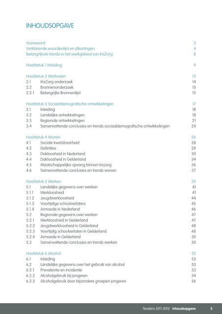 Volledig rapport Tendens - IrisZorg