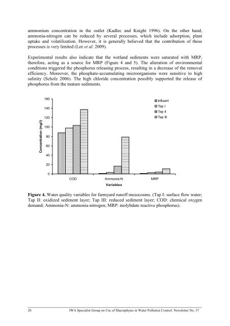 Specialist Group on Use of Macrophytes in Water Pollution ... - IWA