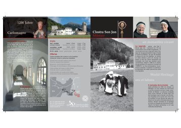 Flyer Convento di San Giovanni a Müstair (PDF