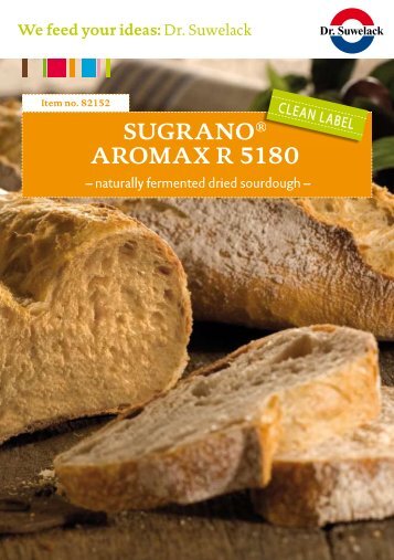 Sugrano® aromax r 5180 Item no. 82152 - Dr. Suwelack