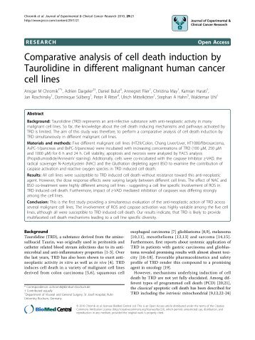 View PDF - Journal of Experimental & Clinical Cancer Research