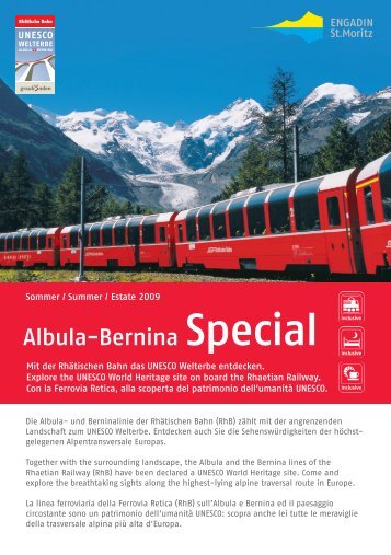 Albula-Bernina Special - Engadin St. Moritz