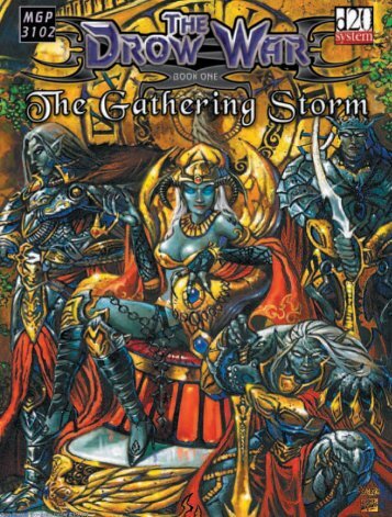The Drow War Book One. The Gathering Storm - RoseRed