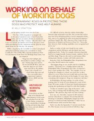 Working on Behalf of Working Dogs