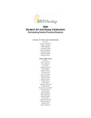 What Do I Need To Know Siena College In A Nutshell A Guide For