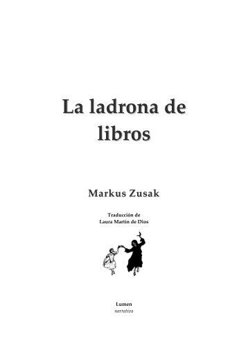 MARKUS ZUSAK - La ladrona de Libros