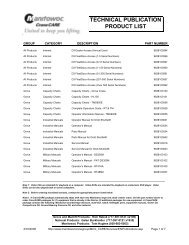 technical publication product list - National Crane Corporation