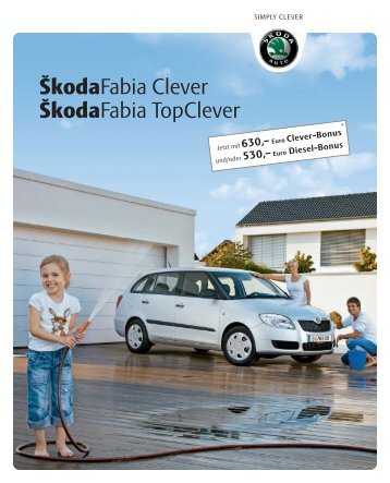 ŠkodaFabia Clever ŠkodaFabia TopClever - Skoda