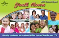 Fiscal Year 2009 Annual Report - Youth Haven
