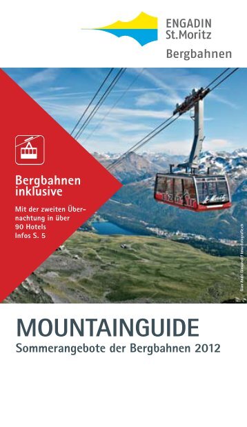 Mountainguide Sommer 2012 - Engadin St. Moritz