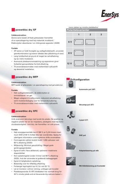 powerbloc dry - EnerSys-Hawker