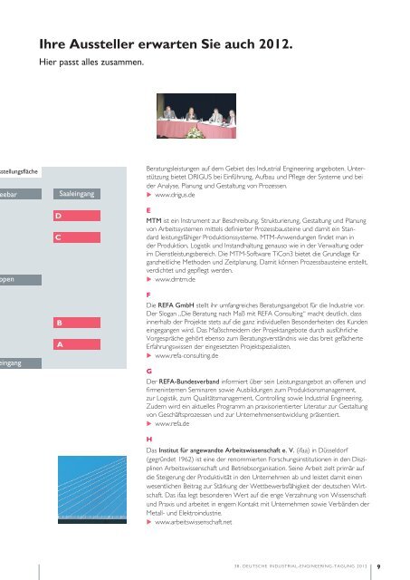 38. Deutsche Industrial-Engineering-Tagung - REFA ...