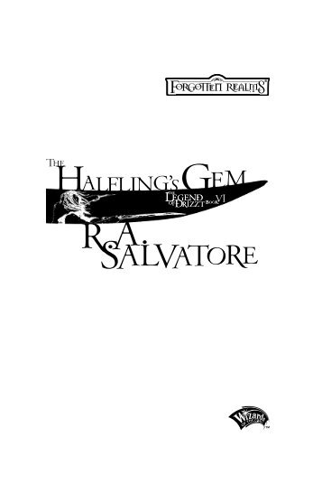 Prologue - R.A. Salvatore