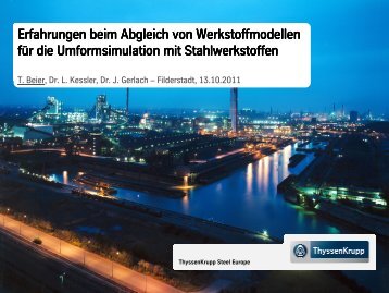 Erfahrungen beim Abgleich von Werkstoffmodellen für die ...