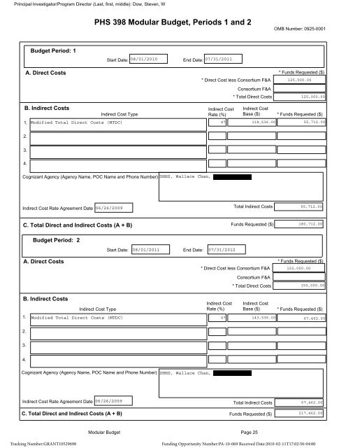 Sample Grant Application - NIAID - National Institutes of Health