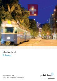 Medienland Schweiz - Publicitas