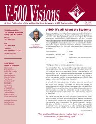 v-500 visions 11-07.indd - Valley City State University