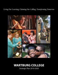 Claiming Our Calling - Wartburg College