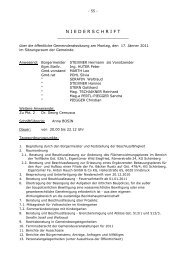 Gemeindratsprotokoll (84 KB) - .PDF - Schönberg - Land Tirol
