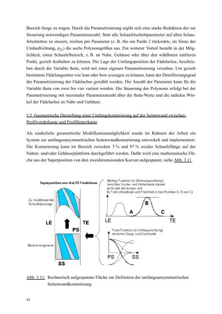 Numerische Optimierung dreidimensional parametrisierter ...