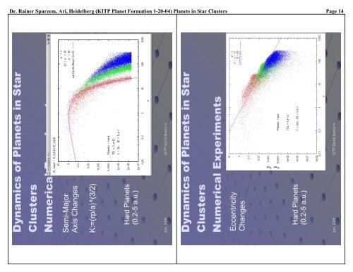 Dr. Rainer Spurzem, Ari, Heidelberg (KITP Planet ... - KITP Online