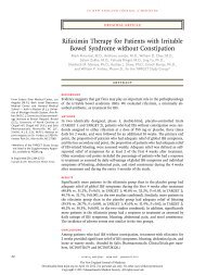 Rifaximin Therapy for Patients with Irritable Bowel Syndrome without ...