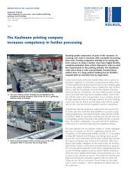 The Kaufmann printing company increases competency in ... - Kolbus