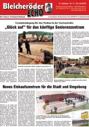 „Glück auf“ für das künftige Seniorenzentrum - Nordhäuser ...