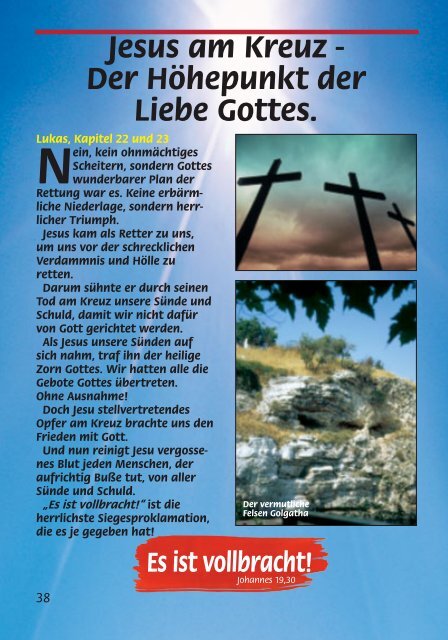 Jesus – unsere einzige Chance - die Apis Memmingen