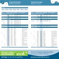 Thüringens größter REISEMARKT 365 Tage - Flughafen Erfurt