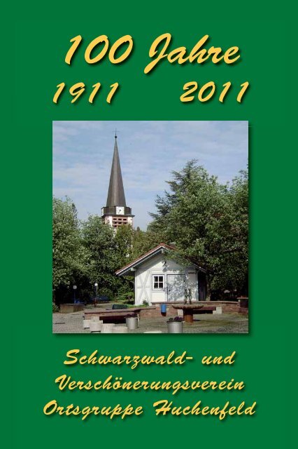 Vereinschronik - Schwarzwaldverein Huchenfeld