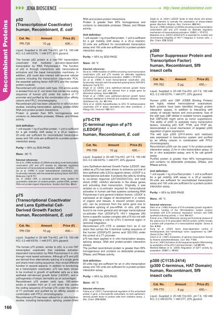 Nucleotide Analogs - Jena Bioscience