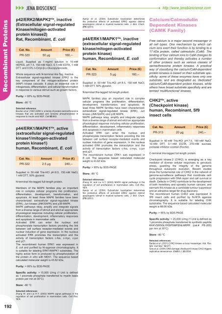 Nucleotide Analogs - Jena Bioscience