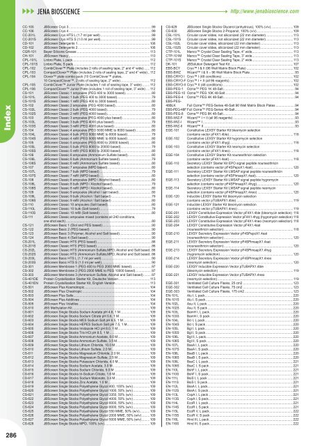 Nucleotide Analogs - Jena Bioscience