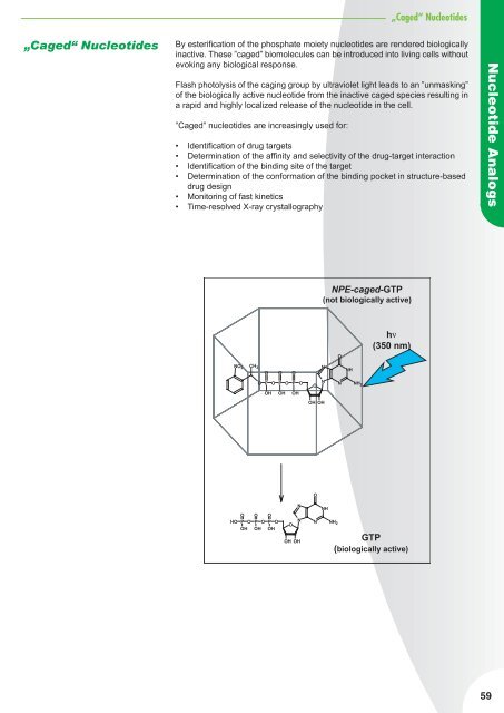 Nucleotide Analogs - Jena Bioscience