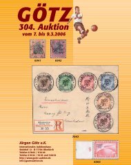 gesamter Katalog (14,19MB) - Auktionshaus Jürgen Götz
