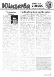 Stadtteilzeitung Winzerla Dezember 2009